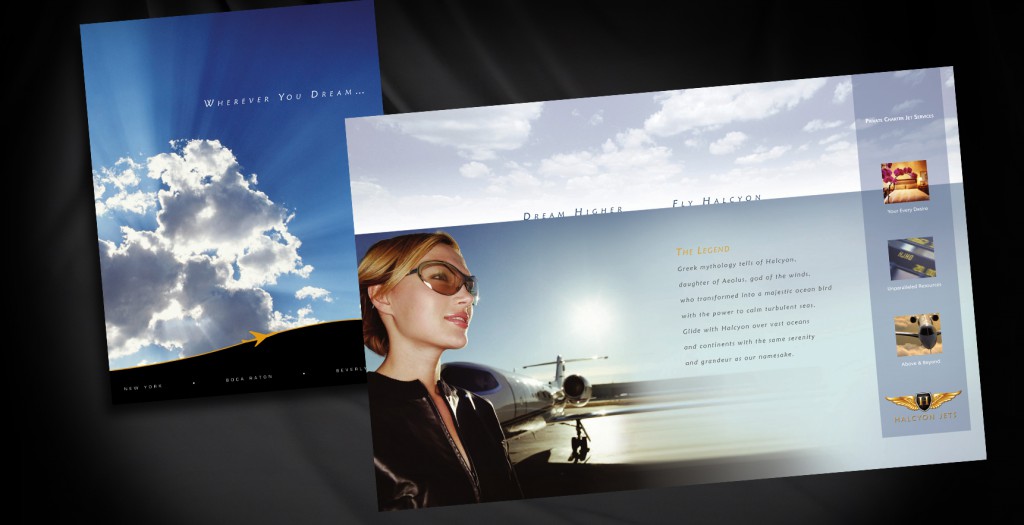 Capabilities Brochure for Private Jet Company